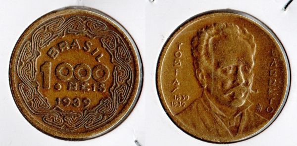 V176-3 - 1$000 1939 - Tiragem 9.566.000 - linda