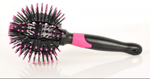 3D Bomb Curl Brush Escova Modeladora para Cachos