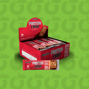 Barra Protein Crisp 45 Gramas IntegralMédica Cx com 12