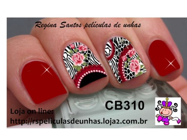 Películas impressas para unhas CB310