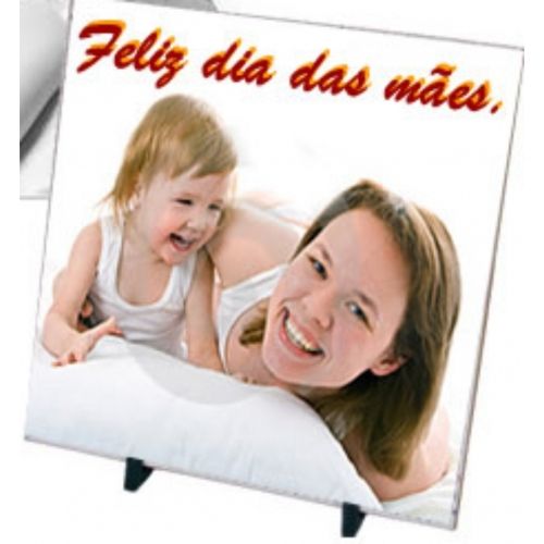 Quadro de Azulejo Personalizado com Suporte