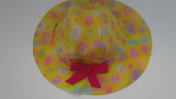 Chapéu de Praia Baby Yellow