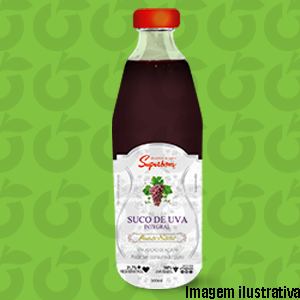 Suco Integral de Uva 300ml Superbom