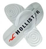 Chinelo Hollister Branco MOD: 30231  [Réplica]