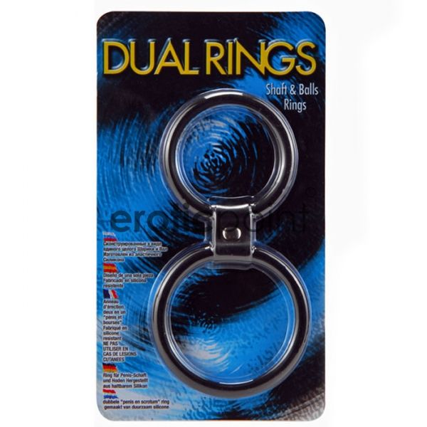 Anel peniano duplo - DUAL RINGS - SEVENCREATION