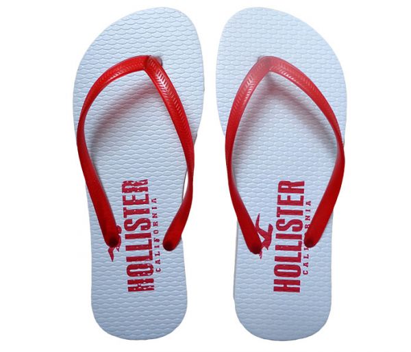 Chinelo Feminino Hollister Branco 65