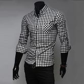 Moda Luxo: Camisa Manga Longa, de Ótima Qualidade. Frete Grátis.