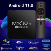 MX10 F1 TVBOX S Android13 TV com 2gb ram 16gb +BRINDE!