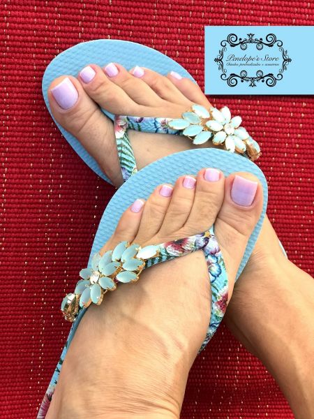 Havaianas Azul Letícia