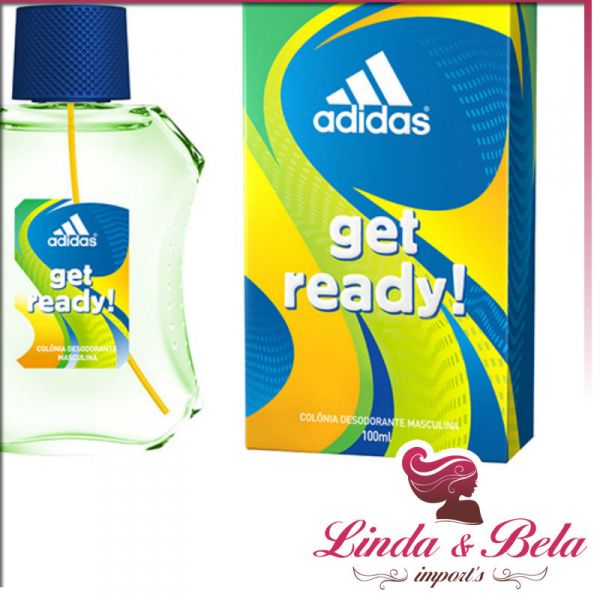 ♡ Get Ready! Colônia Desodorante Adidas Masculino 100ml