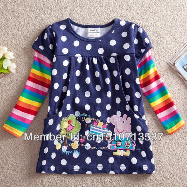 Blusa Peppa Pig Azul