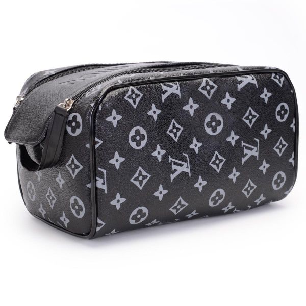 NECESSAIRE GRANDE LV CINZA