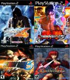 Kit Tekken + Bloody Roar com 4 Jogos