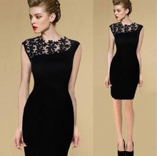 Vestido Lápis Com Renda PREÇO PROMOCINAL
