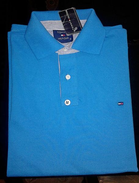 CAMISA POLO TOMMY AZUL