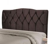 Cabec Solteiro Imperatriz 90 Veludo Chocolate 1702 Sr Cabec