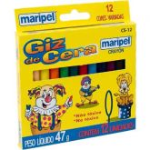 GIZ DE CERA C/12 CORES MARIPEL