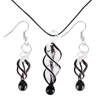 espiral das mulheres colar e brinco Vaidurya #00421024