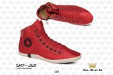 BOTA OSKLEN CETIM VERMELHO - SKF-321