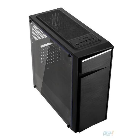 Gabinete Bluecase Gamer BG-015 Window Black - BG015GCASE