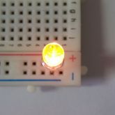 Led Transparente Laranja 5mm