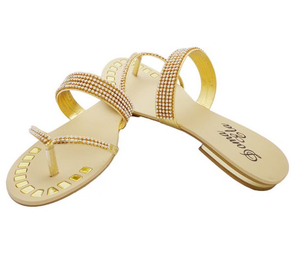 Sandálias Doma Ela Strass MOD:12459