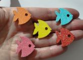Peixe Colorido (60 Adesivos)