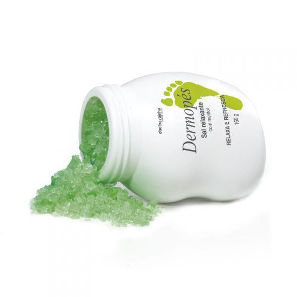 2056 DERMOPÉS - SAL RELAXANTE PARA OS PÉS COM MENTOL - 160 G