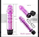 VIBRADOR COM CAPA DE SILICONE