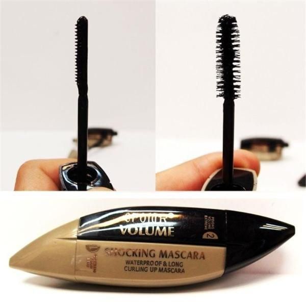 Unique Mascara Black Eye Lashes Makeup Eyelash Extension Long Curling Double-end