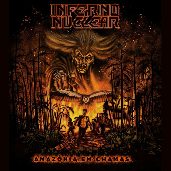 Inferno Nuclear - Amazônia em Chamas CD Nacional com Slipcase!!!