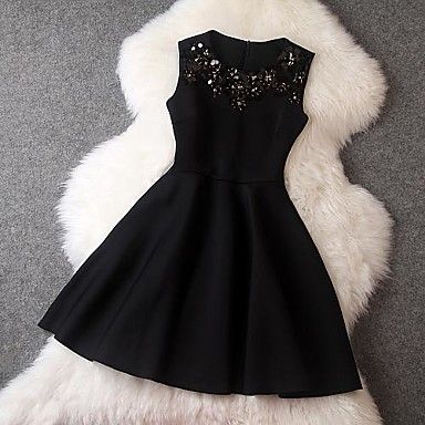 mini vestido sem mangas elásticas micro ocasional das mulheres #02891143