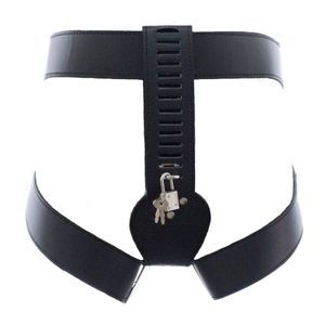 CINTO DE CASTIDADE FEMININA COM REGULAGEM E CADEADO