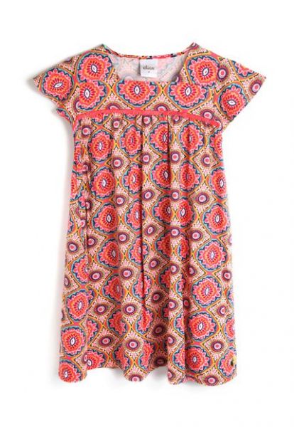 Vestido Estampada Rosa