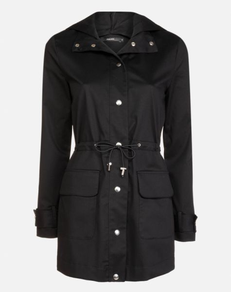 JAQUETA PARKA DE SARJA MILITAR AMARO