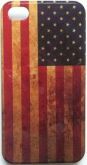 CASE BANDEIRA EUA ENVELHECIDA PARA IPHONE 4 E 4S