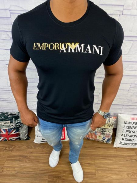 Camiseta Armani - Preta Marca: Armani REF. CA22