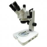 Microscópio Estereoscopico Trinocular,Zoom 1x-4x Aumento 10x a 160x LED-CS/AT-TIM 2T