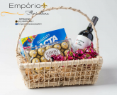 Cesta Vinhos + Chocolates