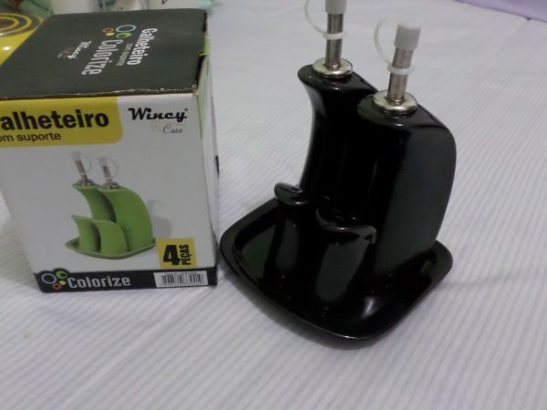 Galheteiro 4pçs louça