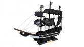 Escuna Barco Pirata 30 cm - Enfeite Decorativo