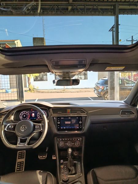 TIGUAN ALLSPACE R-LINE 350 TSI (2.0 TURBO) 2019 CINZA