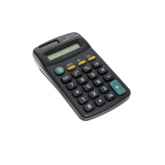 Mini Calculadora Eletrônico De Bolso Kk-402 8 Digítos Preto Favorito
