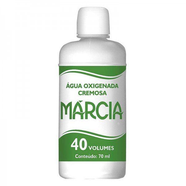 Água Oxigenada Cremosa Márcia 70 ml 40 Volumes