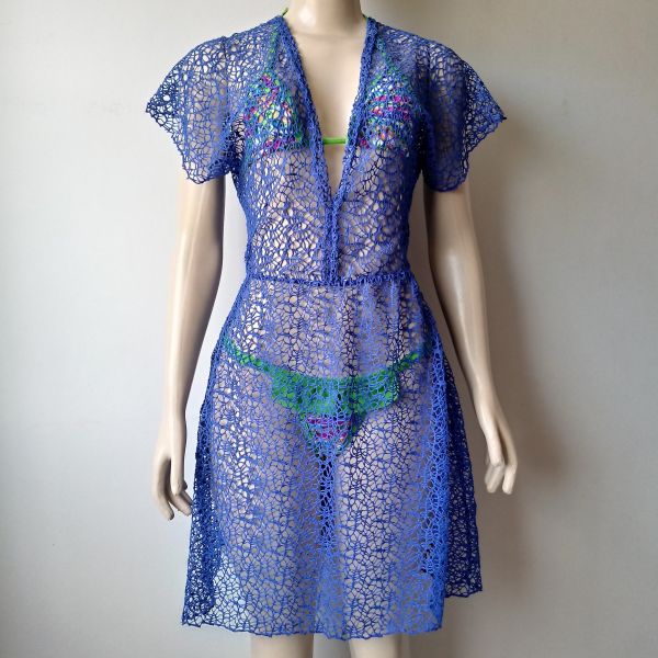 VESTIDO SAÍDA DE PRAIA EM RENDA
