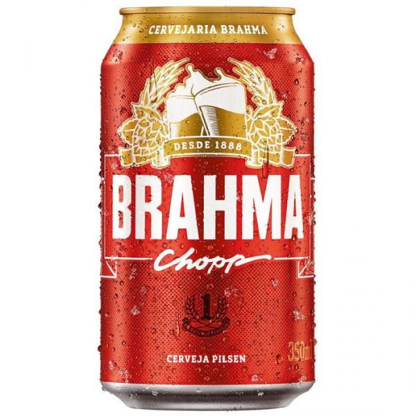 CERVEJA BRAHMA 350ML LATA