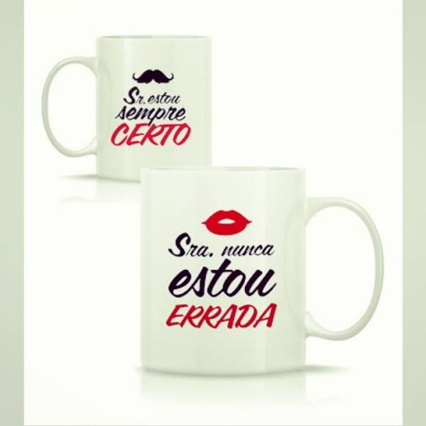 Caneca Sr ou  Sra