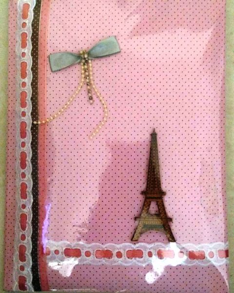 Caderno Rosa Paris.