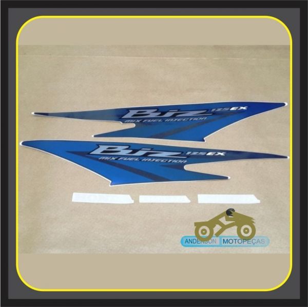 Kit Adesivos Biz Ex 2012