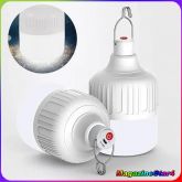 Lanterna lâmpada de emergência portátil com gancho, luz de led recarregável